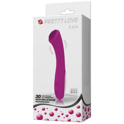 Pretty Love Len Rechargeable Wand 30 Function Purple