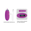 Pretty Love Jenny Remote Control Bullet Vibrator Purple