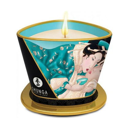 Shunga Massage Candle - 5.7 Oz Island Blossoms