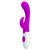 Pretty Love Arthur Waving Silicone Rabbit Vibrator Purple