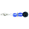 Beaded Clit Clamp With Tweezer Tip Blue