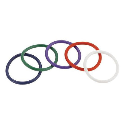 Rainbow Rubber C Ring 5 Pack - 2 inch