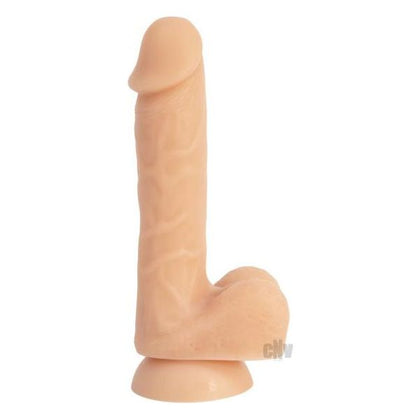 Addiction David 8 inches Bendable Beige Silicone Dong