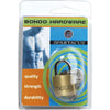 Bondo Hardware Brass Padlock .75 Inch