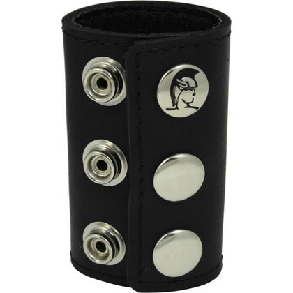 Ball Stretcher With Snaps 3 Inch - Black