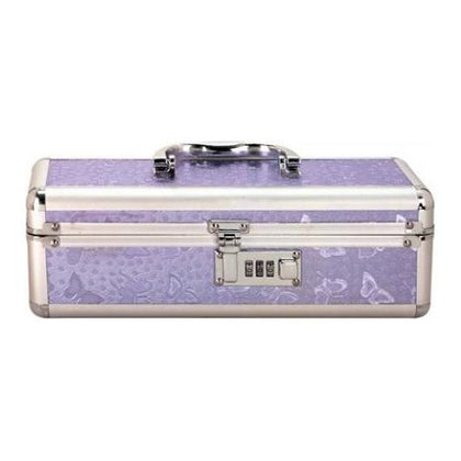 Lockable Vibrator Case Small Purple