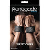 Renegade Bondage Wrist Cuff Black