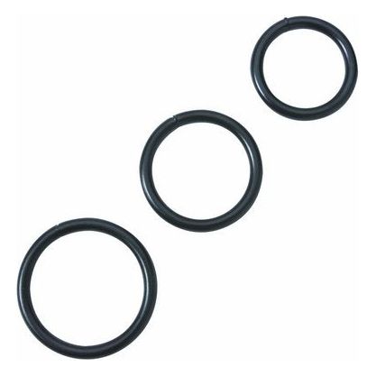 Black Steel O-Ring Set