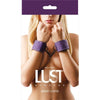 Lust Bondage Wrist Cuffs Purple