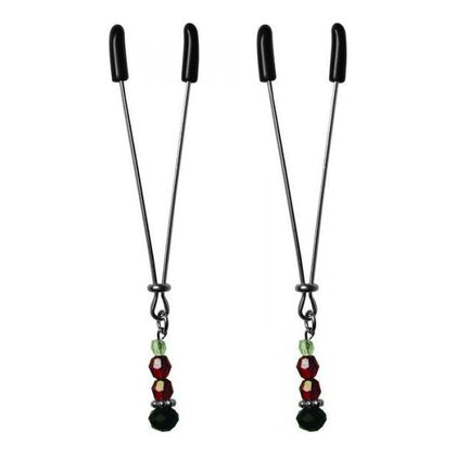 Sexperiments Ruby Black Nipple Clamps