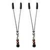 Sexperiments Ruby Black Nipple Clamps