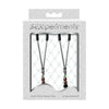 Sexperiments Ruby Black Nipple Clamps