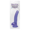 Basix Rubber Works 9 Inches Suction Cup Dong Purple