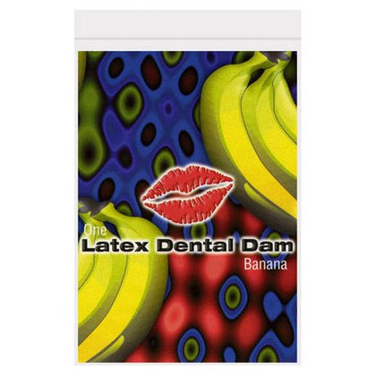 Latex dental dam, banana