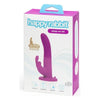 Happy Rabbit Vibrating Strap On Harness Set Purple