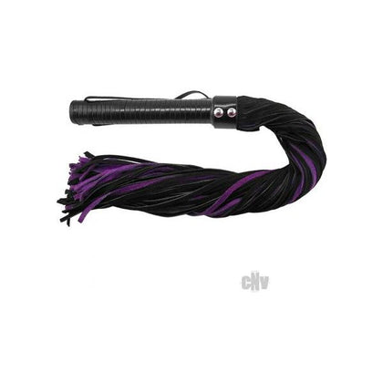 Rouge Suede Flogger Black/purple
