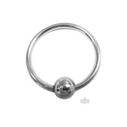 Rouge Stainless Steel Glans Ring W/pressure Point Ball