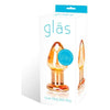 Glas Over Easy Glass Butt Plug