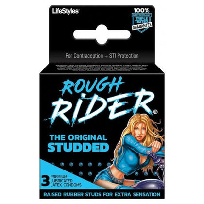 Rough Rider Studded Condom 3 Pack