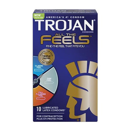 Trojan All The Feels Condoms - Pack Of 10