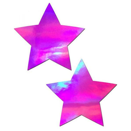 Pastease Holographic Star Pink Pasties O/S