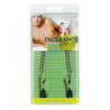 Spartacus Endurance Nipple Clamps With Curbed Chain Rubber Tipped