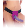 Fetish Fantasy Sensual Comfort Strap On Dildo Purple