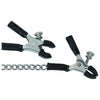 Spartacus Adjustable Nipple Clamps With Curved Chain