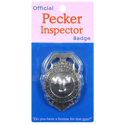 Official Pecker Inspector Badge