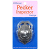 Official Pecker Inspector Badge