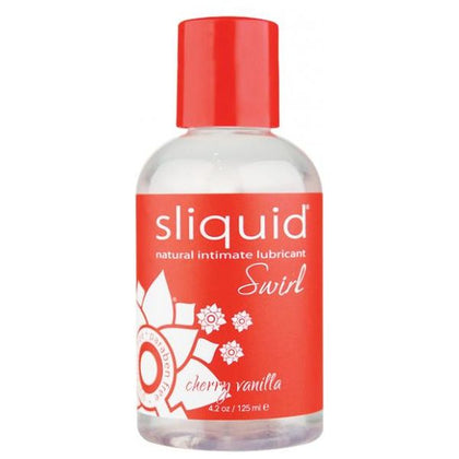 Sliquid Swirl Cherry Vanilla Flavored Lubricant 4.2oz