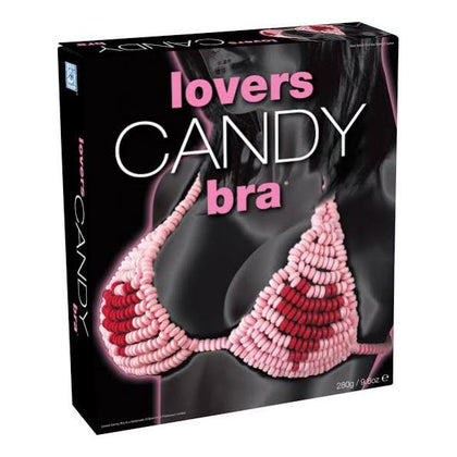 Lover's Candy Bra Heart Red, Pink