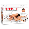 Fetish Fantasy Cuff and Tether Set Black