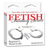 Fetish Fantasy Beginners Metal Cuffs