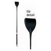 Black Leather Riding Crop