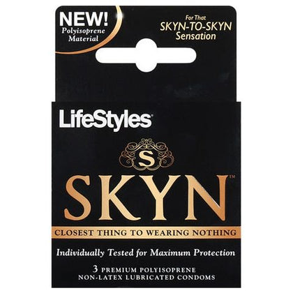 Lifestyles Skyn Non-Latex Condoms 3 Pack