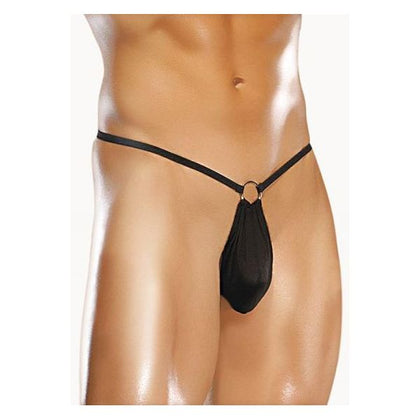 Male Power G-String With Front Ring OS Underwear