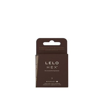 Lelo Hex  Respect Xl Condoms 3-pack