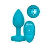 B-vibe Vibrating Jewels - Remote Control - Rechargeable - Aquamarine (s/m)