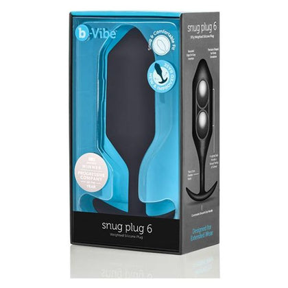 b-Vibe Snug Plug 6 Black