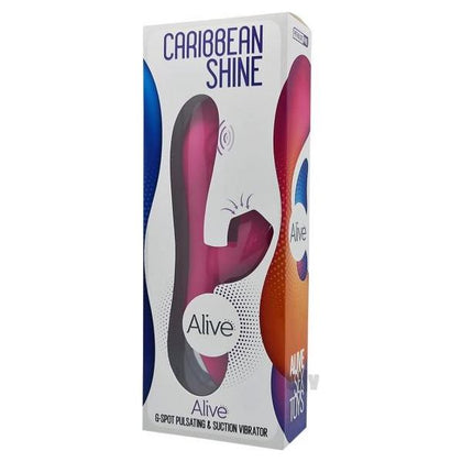 Caribbean Shine Pulsing Dual Stimulator - Pink