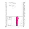 Royal Gems - Brilliant - Silicone Rechargeable Bullet - Pink