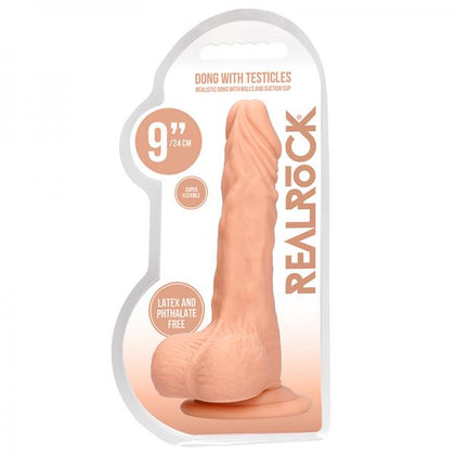 Real Rock Realistic Dildo With Balls - 9