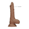 Real Rock Realistic Dildo With Balls - 8