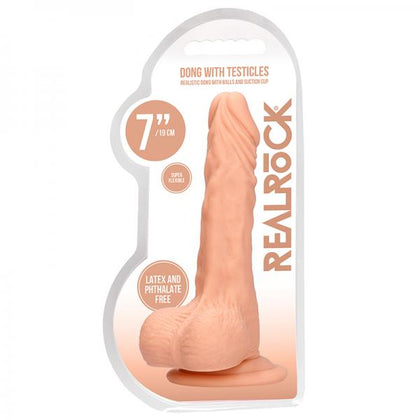 Real Rock Realistic Dildo With Balls - 7