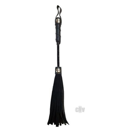 Rouge Mini Flogger 10 In. Black