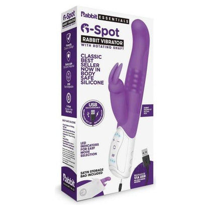 Rabbit Essentials G-spot Rabbit Vibrator Purple