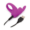 Happy Rabbit Rechargeable Cock Ring Purple