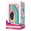 Pegasus Remote Control Ripple P-spot G-spot Peg Silicone Dildo With Harness 6 In.