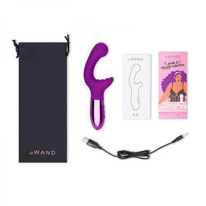 Le Wand Xo Double-motor Wave Rechargeable Vibrator Cherry